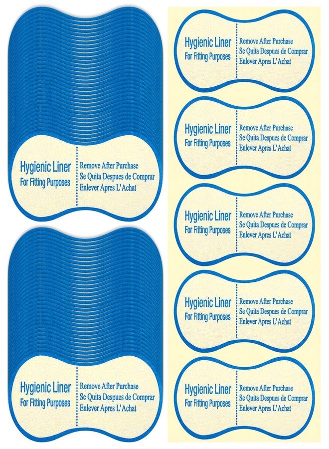 Dunzoom 500 Pcs Adhesive Protective Hygiene Try on Sticker Hygiene Strip Bulk for Swimwear Underwear Panty Liners Bikini - Image 1